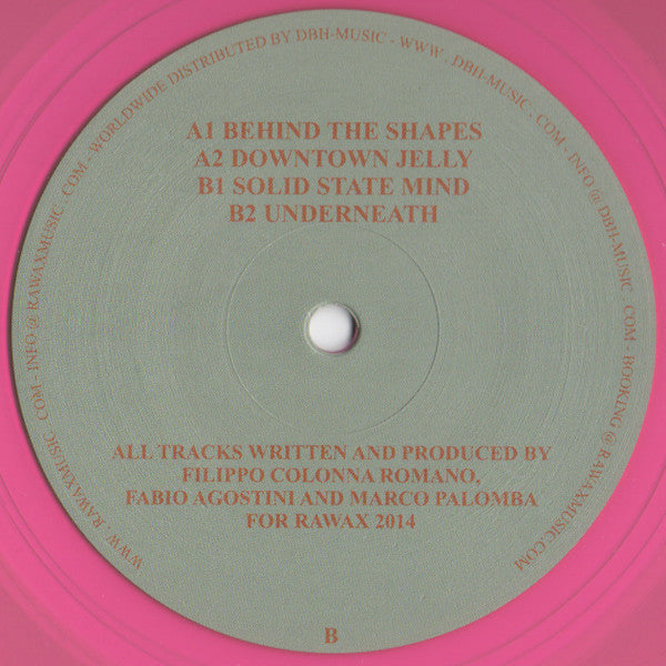 Modula (3) & Thanksmate : Behind The Shapes EP (12", EP, Pin)