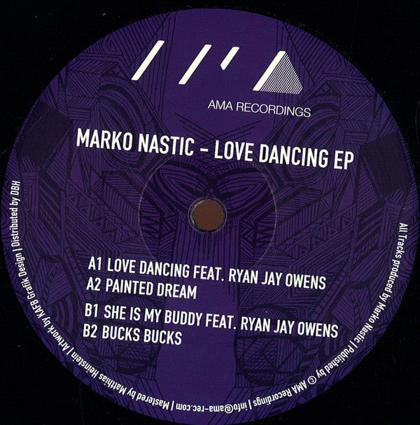 Marko Nastić : Love Dancing EP (12", EP)