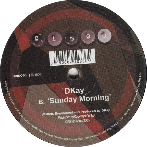 D. Kay : Move Ya'll / Sunday Morning (12")