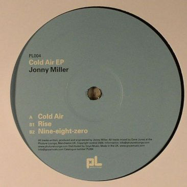 Jonny Miller : Cold Air EP (12", EP)