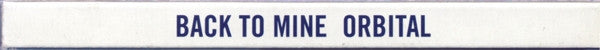 Orbital : Back To Mine (CD, Comp, Mixed)