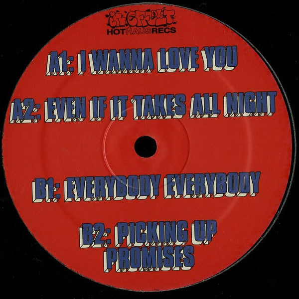 Willie Burns : I Wanna Love You (12")