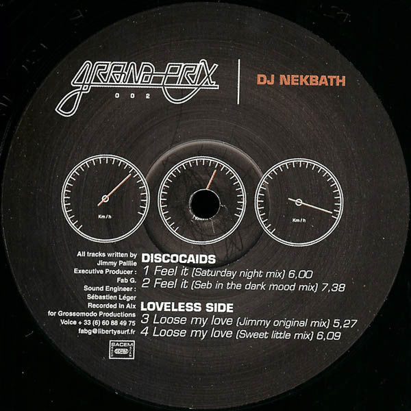 DJ Nekbath : Feel It (12")