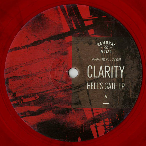 Clarity (4) : Hell's Gate EP (12", EP, Red)