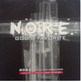 N.O.R.E. Meets The Neptunes : God's Favorite (Exclusive Clean Album Sampler) (12", Promo, Smplr)