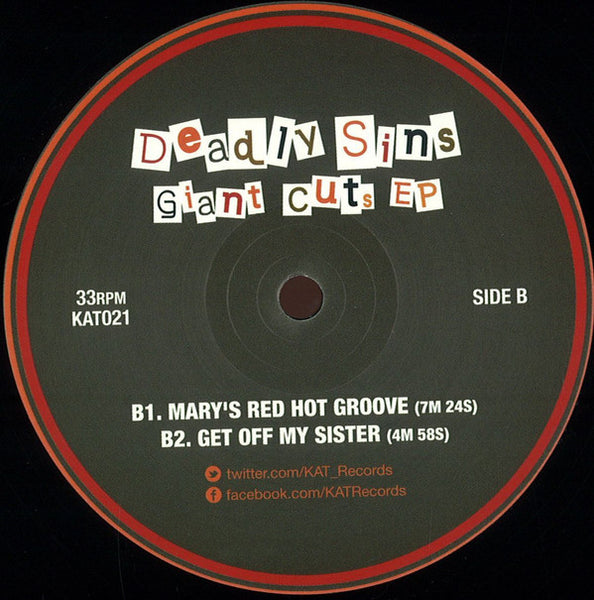 Deadly Sins (6) : Giant Cuts EP (12", EP)