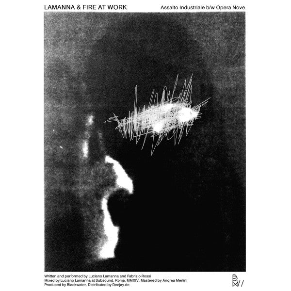 Luciano Lamanna & Fire At Work : Assalto Industriale B/w Opera Nove (12", EP, Ltd)