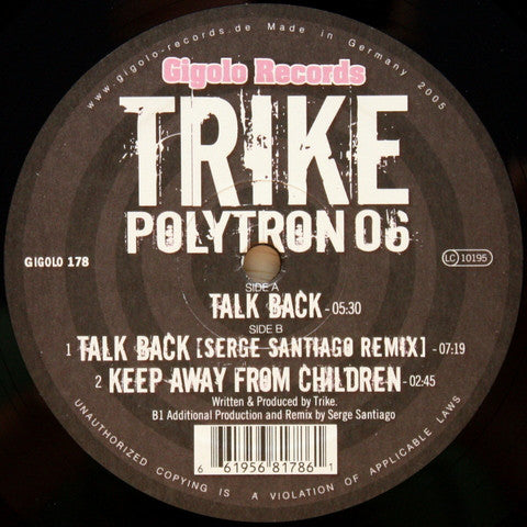 Trike : Polytron 06 (12")