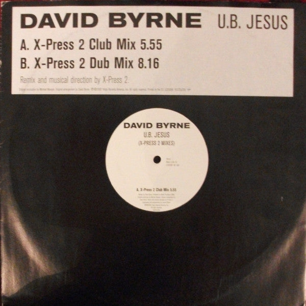 David Byrne : U.B. Jesus (12")