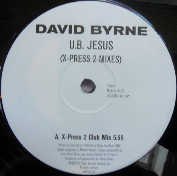David Byrne : U.B. Jesus (12")