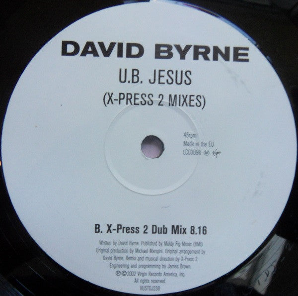 David Byrne : U.B. Jesus (12")