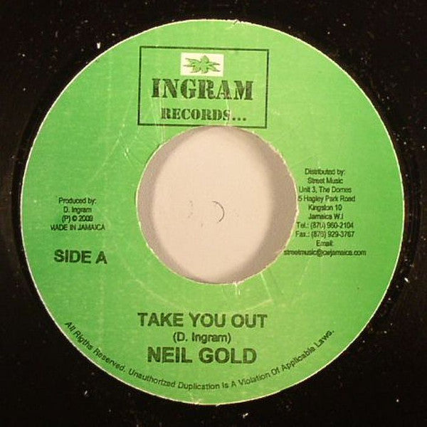 Neil Gold : Take You Out (7")