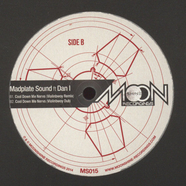 Madplate Sound ft Dan I : Cool Down Me Nervs (12")