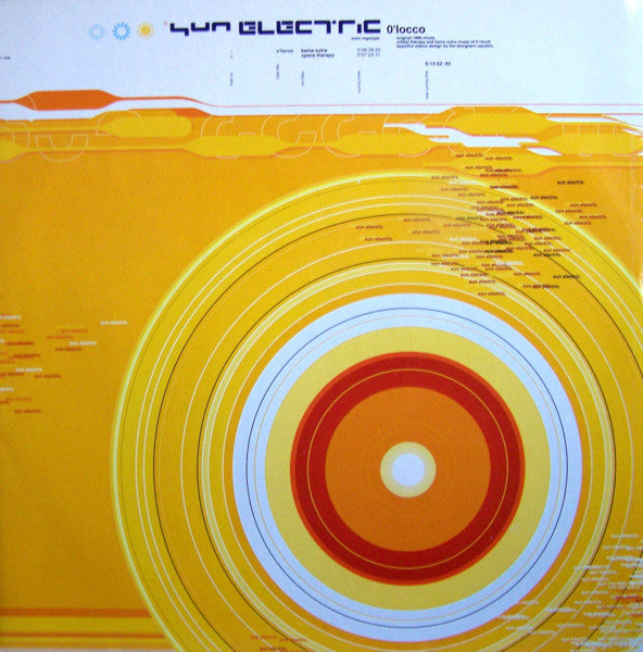 Sun Electric : O'locco (12", RE)