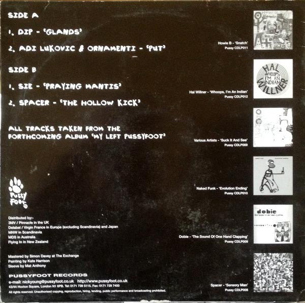 Various : My Left Pussyfoot Sampler (12")