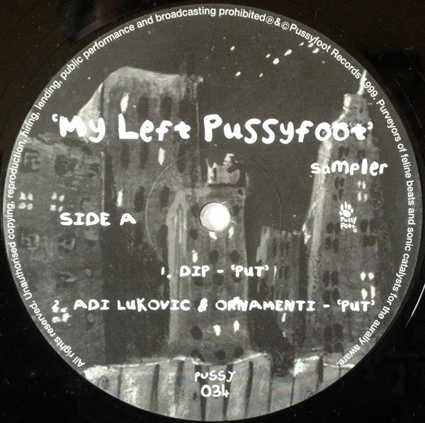 Various : My Left Pussyfoot Sampler (12")