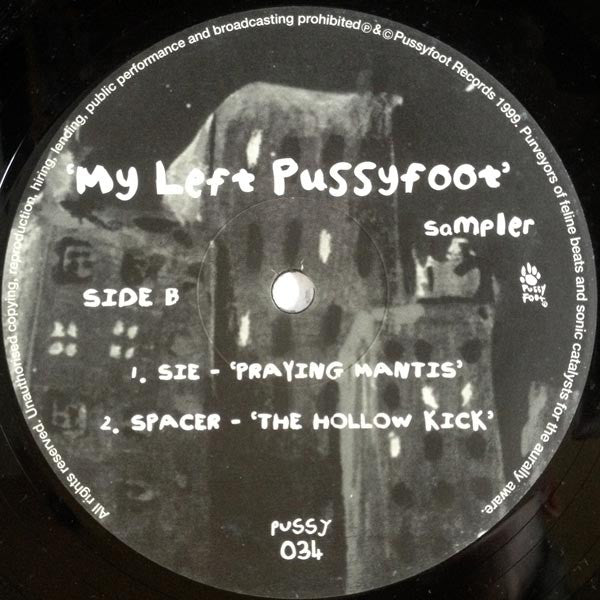 Various : My Left Pussyfoot Sampler (12")