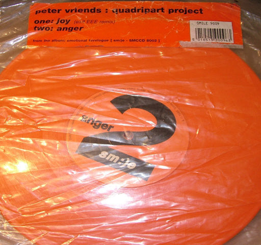 Peter Vriends : Quadripart : Joy (10", Ora)