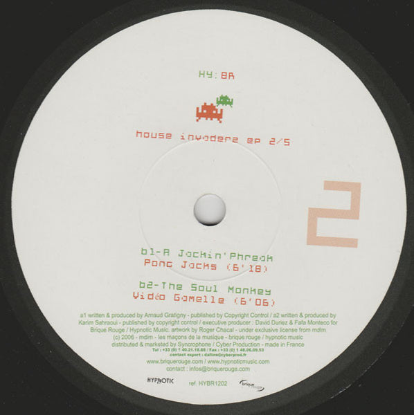 Various : House Invaderz EP 2/5 (12", EP)