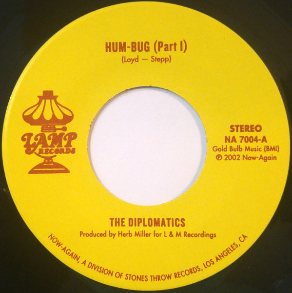 Diplomatics : Hum-Bug (Parts 1 & 2) (7", Single, RE)