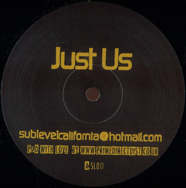 Sublevel (2) : Just Us - Rmx's (12")