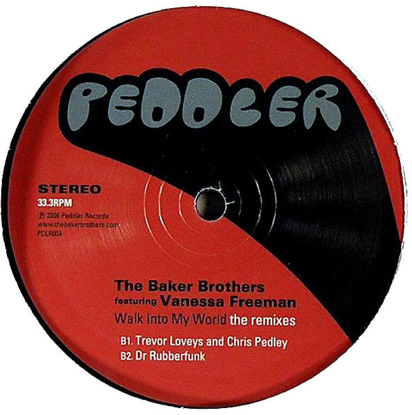 The Baker Brothers : Walk Into My World (The Remixes) (12")