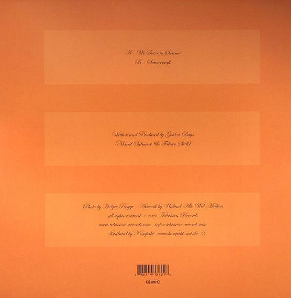 Golden Days : We Deliver Your Demand (12")