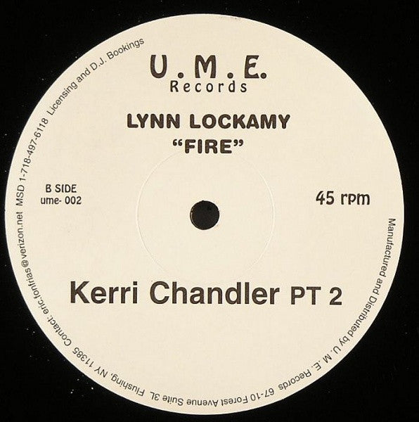 Lynn Lockamy : Fire (12")
