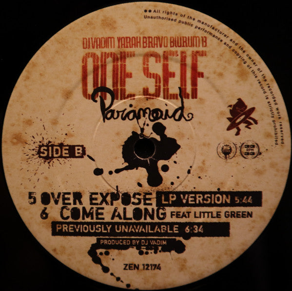 One Self : Paranoid (12")