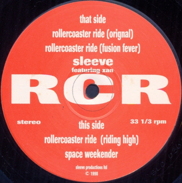 Sleeve : Rollercoaster Ride (12")