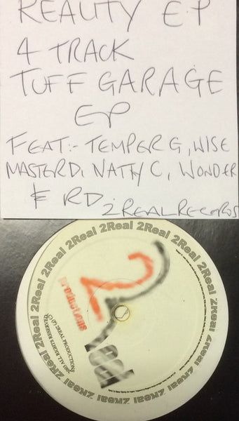 Temper G & DJ Joni : Reality E.P.  (12", EP)