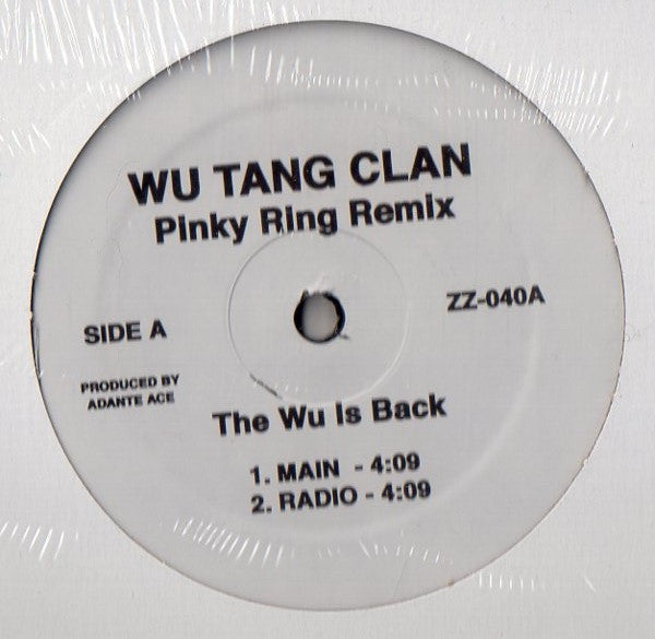 Wu-Tang Clan : Pinky Ring (Remix) (12", Unofficial)