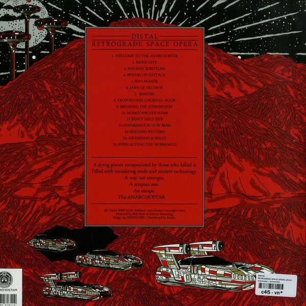 Distal : Retrograde Space Opera (2xLP, Album)