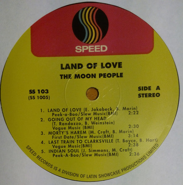 Moon People : Land Of Love (LP, Album, RE)
