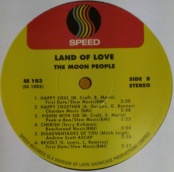 Moon People : Land Of Love (LP, Album, RE)
