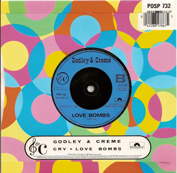 Godley & Creme : Cry (7", Single, Col)