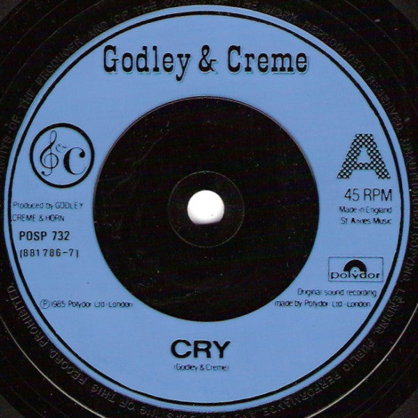 Godley & Creme : Cry (7", Single, Col)