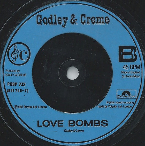 Godley & Creme : Cry (7", Single, Col)