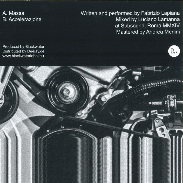 Fabrizio Lapiana : F=ma (12", EP, Ltd)
