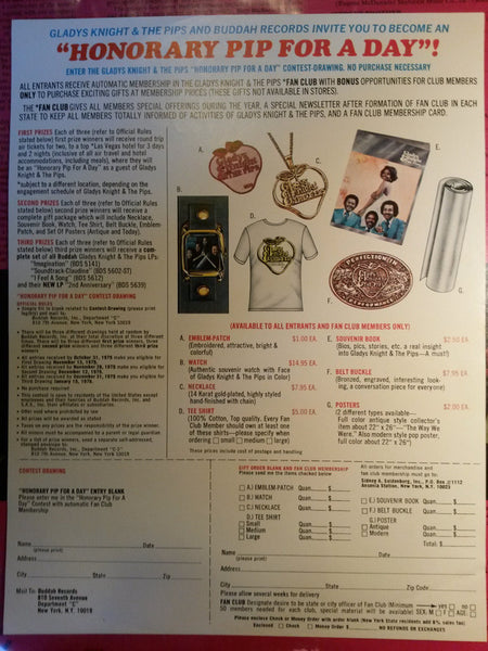 Gladys Knight And The Pips : 2nd Anniversary (LP, Album, Mon)