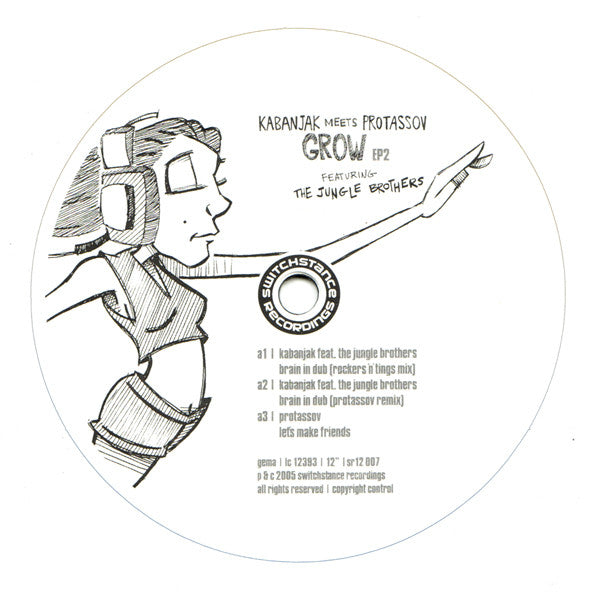 Kabanjak Meets Protassov : Grow EP2 (12", EP)