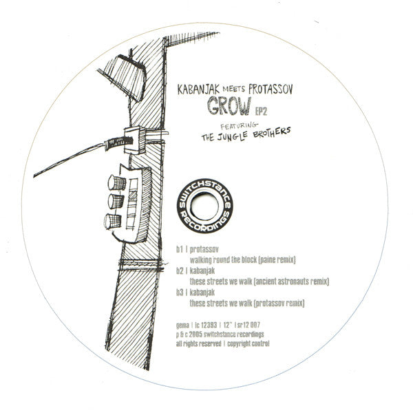 Kabanjak Meets Protassov : Grow EP2 (12", EP)