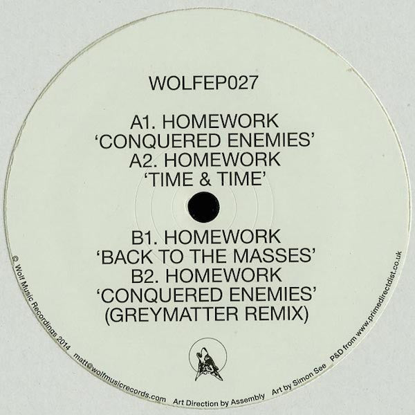 Homework (4) : Conquered Enemies (12", EP)