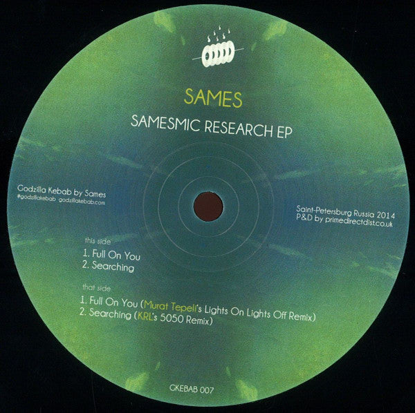 Sames : Samesmic Research EP (12", EP)