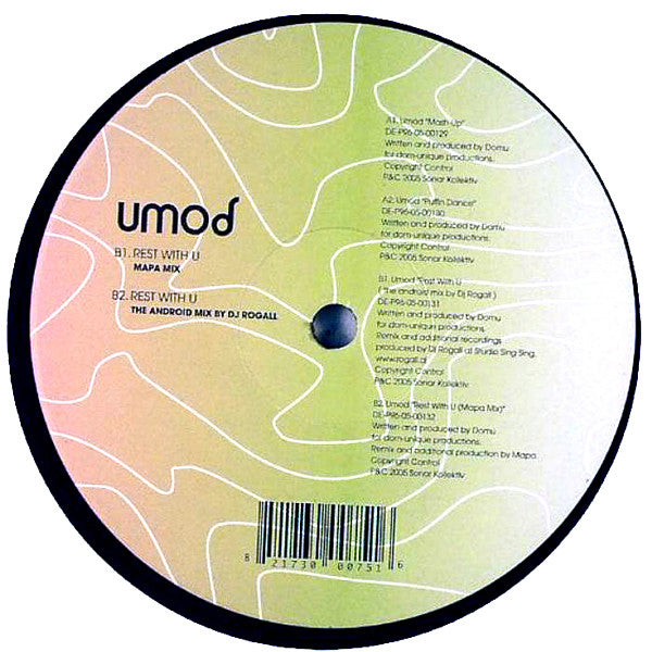 Umod : Rest With U (12")