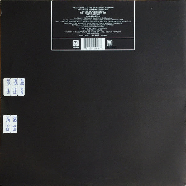 Ladysmith Black Mambazo : The Star And The Wiseman (Remixes) (12")