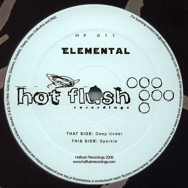 Elemental (4) : Deep Under / Sparkle (12")