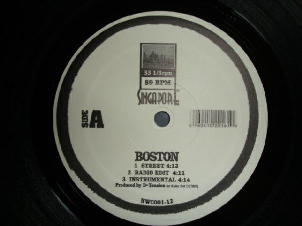 Singapore Kane : Boston / Don't Touch / Weakest Link (12")