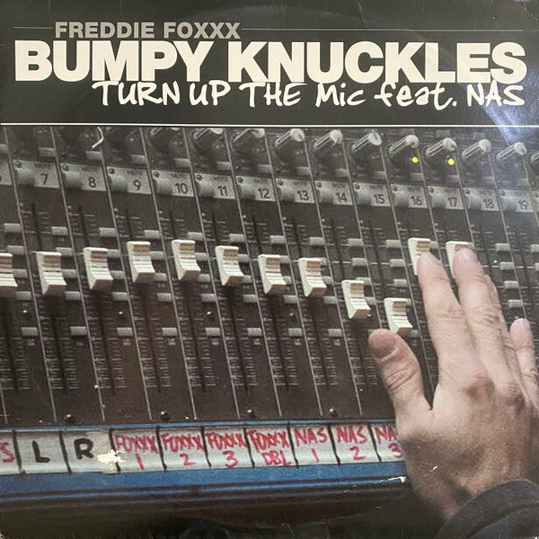 Freddie Foxxx / Bumpy Knuckles : Turn Up The Mic / Teach The Children (12")