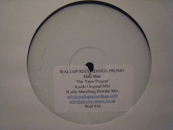 Mau-Mau : The Yayo Project (12", Promo, W/Lbl)